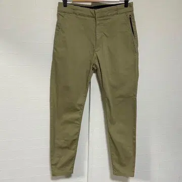 새상품급 ZARA 플라이진스 슬림 테이퍼트 베이지 남성용 M