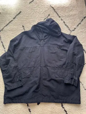 Caledoor 네이비 스모그 아노락 후드티 L 사이즈