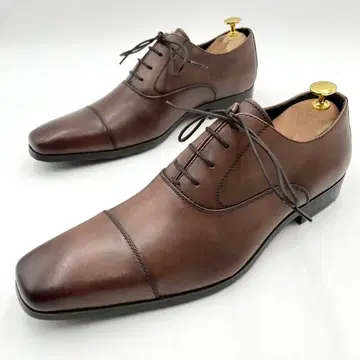 후프디두 비즈니스 신발 스트레이트 팁 43 브라운 Y1250