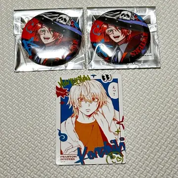 팬텀 버스터즈 할로윈 캔뱃지 카드 코레시키