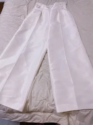 CELFORD 아이보리 와이드 팬츠 [ 사이즈 36 ]