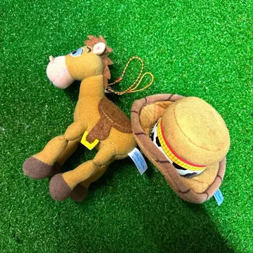 디즈니 리조트 토이스토리 우디 헤어핀 불스아이 스트랩