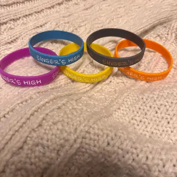 SINGER'S HIGH 러버 밴드 5색 세트