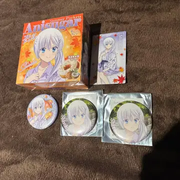 아틀레 아니슈가 Summer pockets 유케무리 캔뱃지 시로하