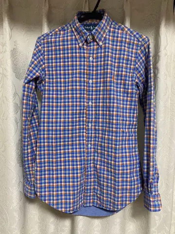 랄프 로렌 바지 체크 셔츠 XS