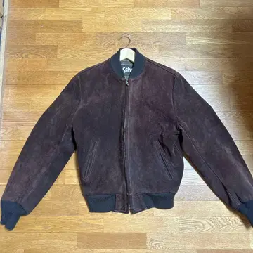 [ Schott ] 샷 스웨이드 짧은 봄버 자켓 M 90s