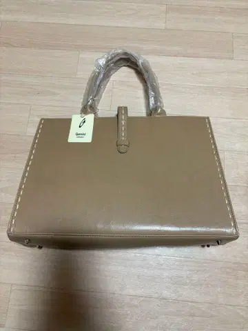 GEMINi 베이지 핸드백