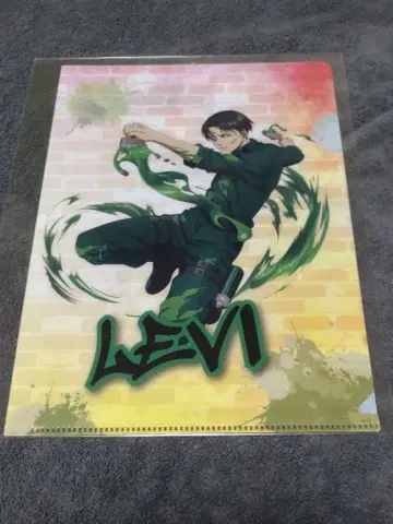 아키하바라 페인트 A5 클리어 파일 리바이 진격의 거인