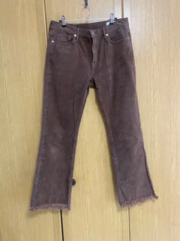 [ 새상품급 ] 어퍼 하이츠 THE SHOE 코듀로이 브라운 25