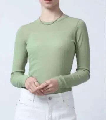 타이트 리브 티셔츠