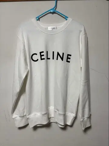 화이트 맨투맨 얇은 소재 S 사이즈