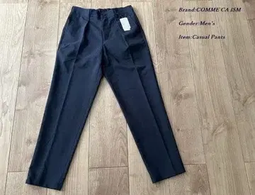 새상품 컴시즘 남성용 기능성 린넨 라이크 팬츠 슬랙스 S 네이비