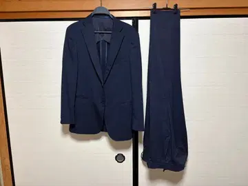 네이비 비즈니스 정장 사이즈 Y6 팬츠 2개 포함