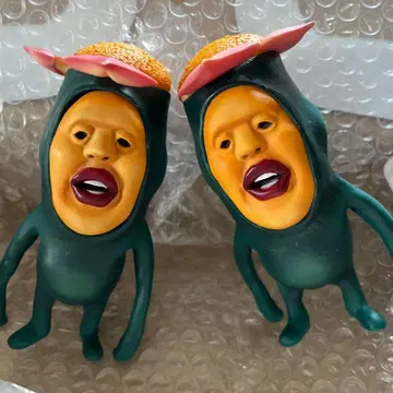 코비토즈칸 리얼 소프트 비닐 유초텐 피규어 리틀 하나가시라 하가시라 세트