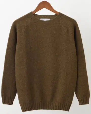 Harley of Scotland 크루넥 스웨터 슈퍼 소프트 울