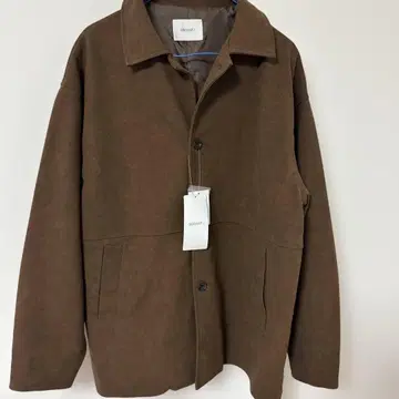 discoat 페이크 스웨이드 숏코트