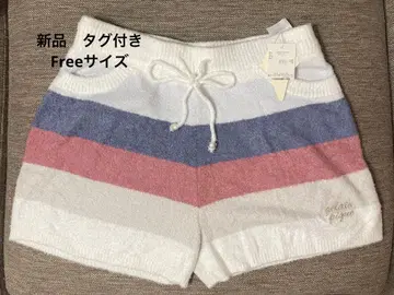 [ 새상품 택 포함 ] 젤라피케 룸웨어 숏팬츠 보더 프리