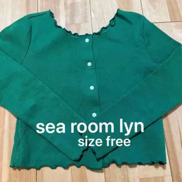 sea room lyn 그린 가디건 프리 사이즈