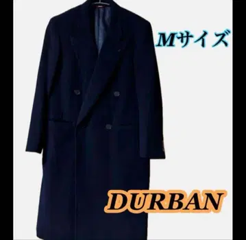 DURBAN 더반 더블 브레스트 코트 롱 코트 일본제 M