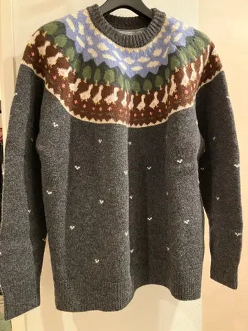 unlikely fair isle duck 언라이클리 니트 스웨터