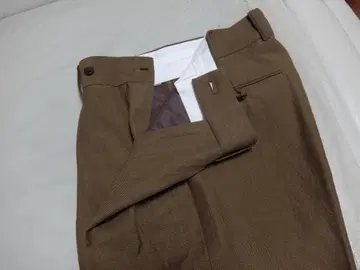 TOMORROWLAND 슬랙스 사이즈 표기 XS 브라운 미사용