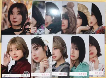 사쿠라자카46 브로마이드 후지요시 카린 11종 컴프