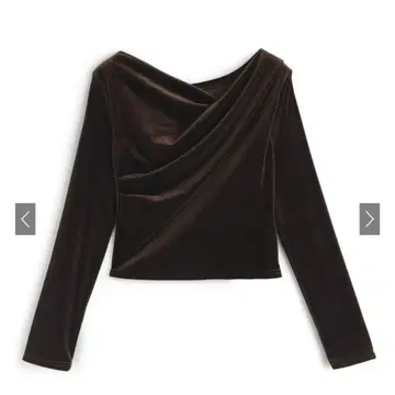 GLR 그레일 벨로아 드레이프 상의 dk1551 브라운