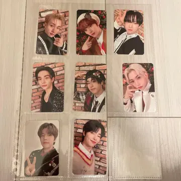 StrayKids 매장 특전 8장 세트