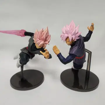 드래곤볼 초 오공 블랙 로제 피규어 2체 세트