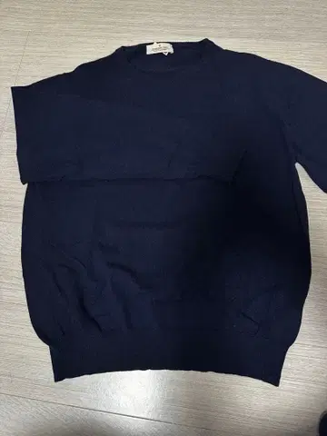 Ermenegildo Zegna 네이비 캐시미어 스웨터