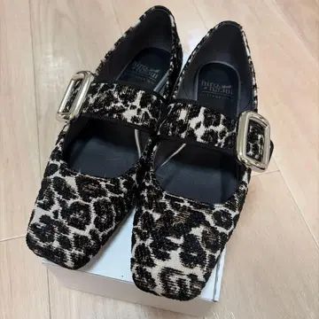 LOTTADESIGN 로타디자인 레오파드 메리 제인 24.5