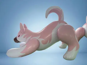 8피트 핑크 허스키 거대 공기 비닐 공기 튜브 비치볼