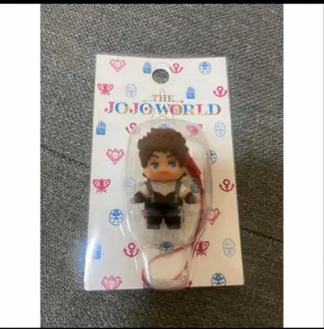 새상품 THE JOJO WORLD 큐피 콜라보 스트랩 조셉 죠스타