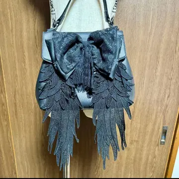 MR 코르셋 2way 깃털 백