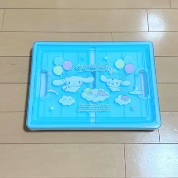 시나모롤 덮개 포함 수납 박스