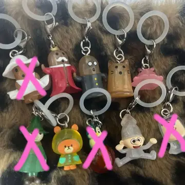 컬러풀 캐릭터 피규어 세트