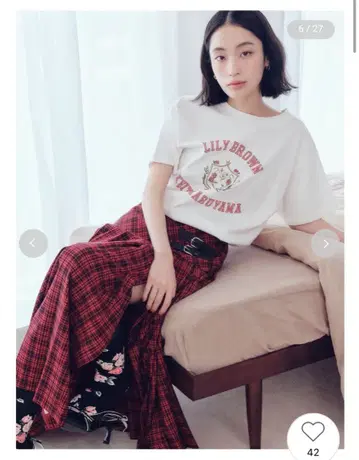 릴리 브라운 벨티드 플리츠 스커트 쇼츠