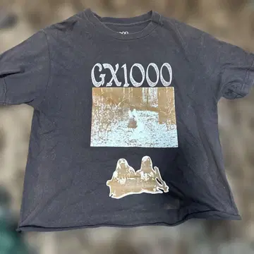 GX1000 블랙 T셔츠 M 사이즈