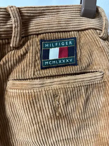 TOMYHILFIGER 코듀로이 베이지 팬츠