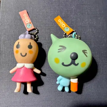 레어 Qoo 큐트 나미 키링 세트