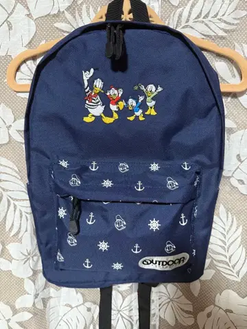 OUTDOOR 도널드 덕 백팩 네이비