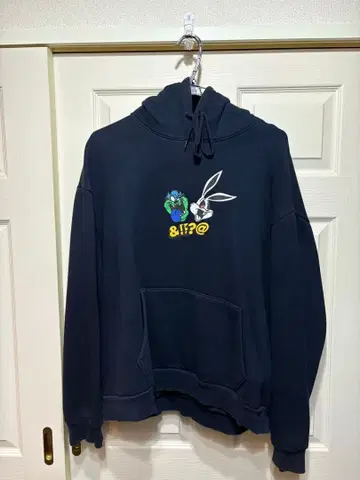 ENZO BLUES 네이비 후드티