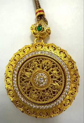 오사카 간사이 엑스포 네팔관 목걸이 펜던트 마왈