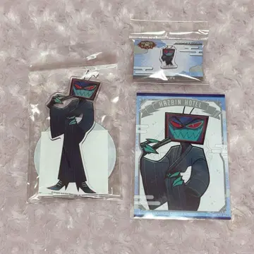 해즈빈 호텔 복스 아크릴 스탠드 핀즈 특전 브로마이드