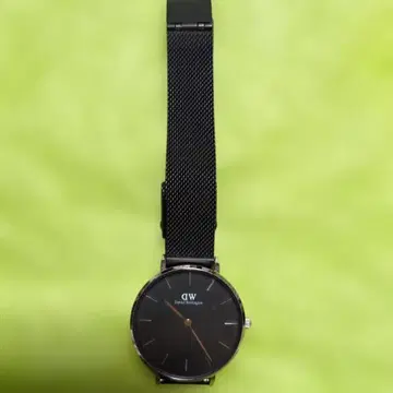 다니엘 웰링턴 Daniel Wellington 금속 메쉬 블랙