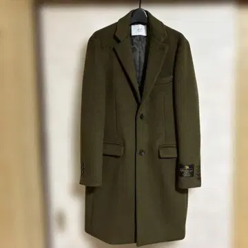 417 EDIFICE 올리브 그린 체스터 코트