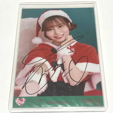 이코러브 =LOVE 오바 하나나 직필 브로마이드 크리스마스 산타 2024