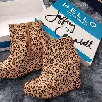 제프리 캠벨 거의 미사용 부티 박스 포함