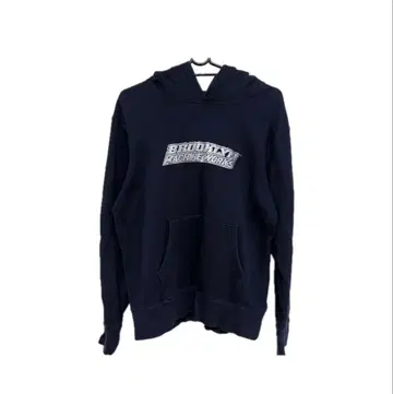 BROOKLYN MACHINE WORKS 네이비 후드티 M 사이즈