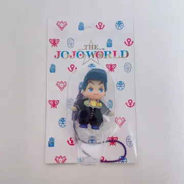 새상품 THE JOJO WORLD 큐피 콜라보 스트랩 히가시카타 죠스케